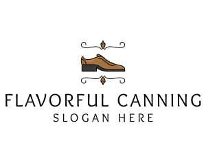 Smart Mens Leather Shoe logo design