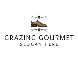 Smart Mens Leather Shoe logo design