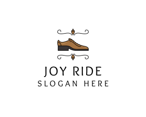 Smart Mens Leather Shoe logo design