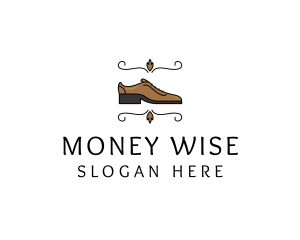 Smart Mens Leather Shoe logo design