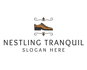 Smart Mens Leather Shoe logo design