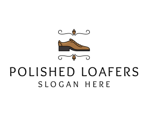 Smart Mens Leather Shoe logo design