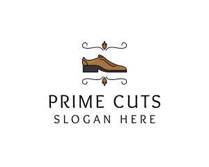 Smart Mens Leather Shoe logo design