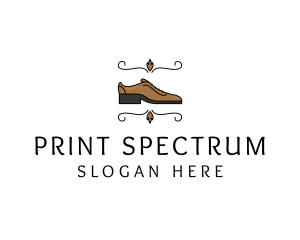 Smart Mens Leather Shoe logo design