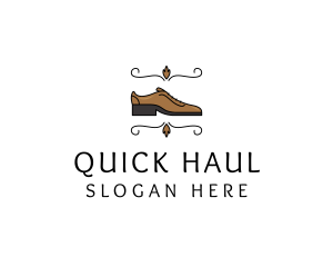 Smart Mens Leather Shoe logo design