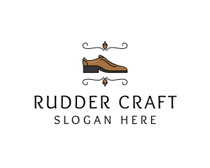 Smart Mens Leather Shoe logo design