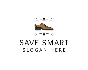 Smart Mens Leather Shoe logo design