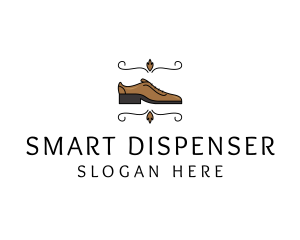 Smart Mens Leather Shoe logo design