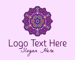 Purple Floral Decor  logo