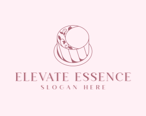 Wedding Cake Dessert Logo