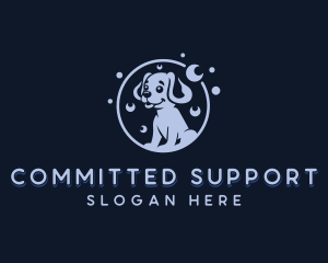 Puppy Dog Pet Care logo design