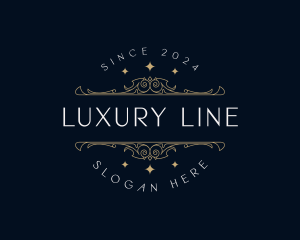 Decorative Luxury Ornament logo design