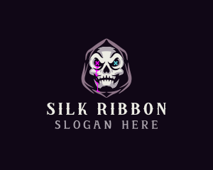  Skeleton Death Skull logo design