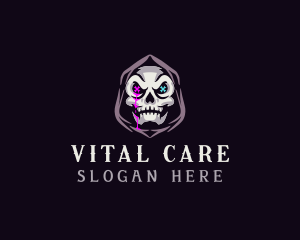  Skeleton Death Skull logo