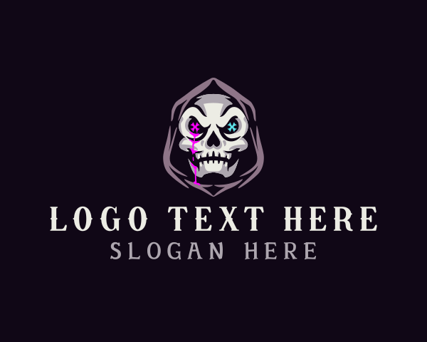 Death logo example 2