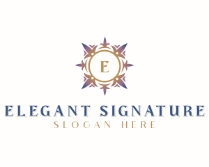 Floral Elegant Florist logo design