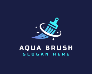 Paint Brush Renovation logo design