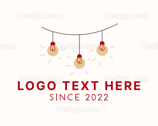 Bulb String Lights Logo