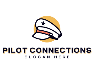 Captain Pilot Hat logo