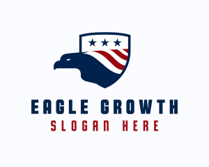 American Eagle Shield logo design