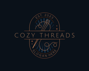 Needle Thread Seamstress logo design