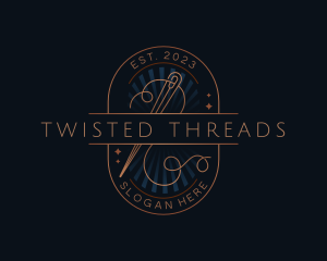 Needle Thread Seamstress logo design