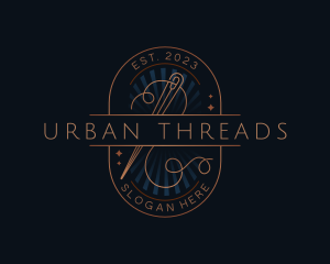 Needle Thread Seamstress logo design