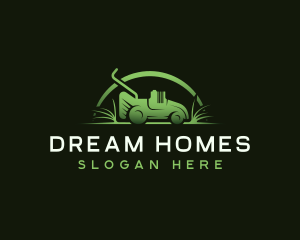 Lawn Mower Landscaping logo