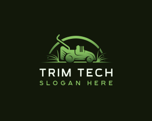 Lawn Mower Landscaping logo