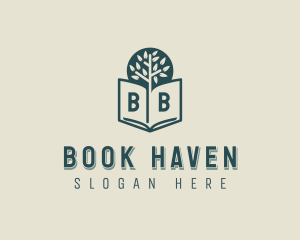 Tree Book Publisher logo design