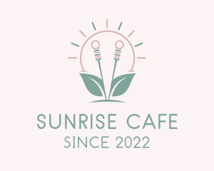 Sunrise Needle Acupuncture  logo design