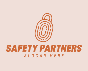 Security Protection Padlock logo