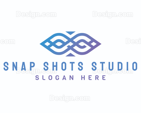 Creative Gradient Loop Logo