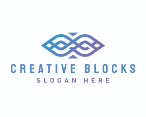 Creative Gradient Loop logo design