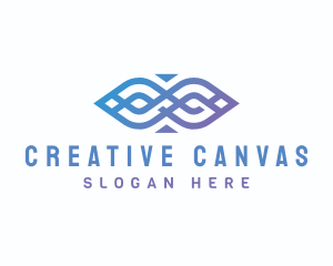 Creative Gradient Loop logo design