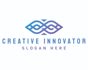 Creative Gradient Loop logo design