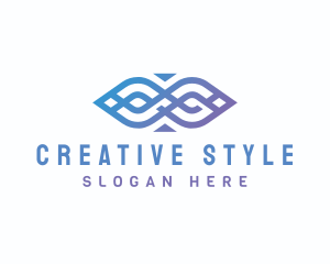 Creative Gradient Loop logo design