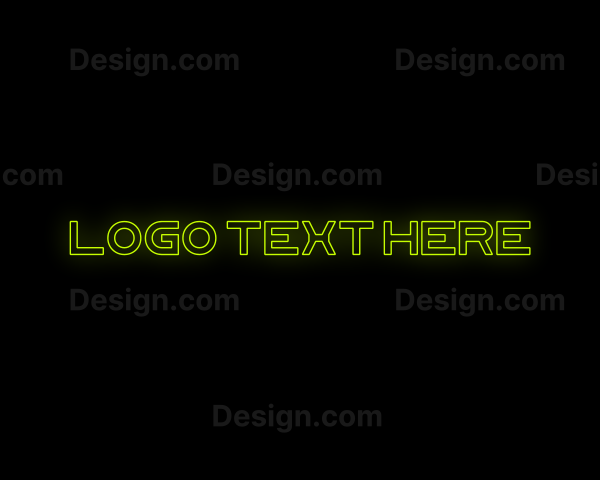 Futuristic Tech Hacker Logo