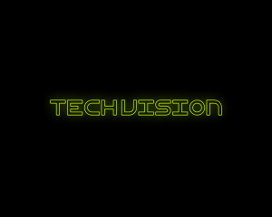 Futuristic Tech Hacker logo design