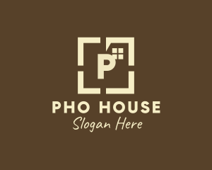 House Property Real Estate logo design