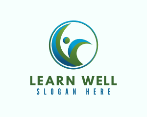 Nature Leaf Wellness logo design