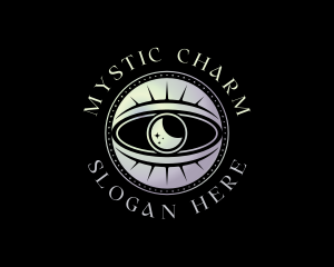 Mystic Moon Eye logo design