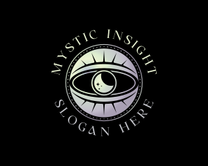 Mystic Moon Eye logo design