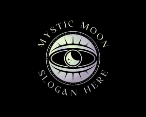 Mystic Moon Eye logo design