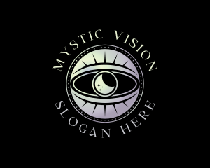 Mystic Moon Eye logo design