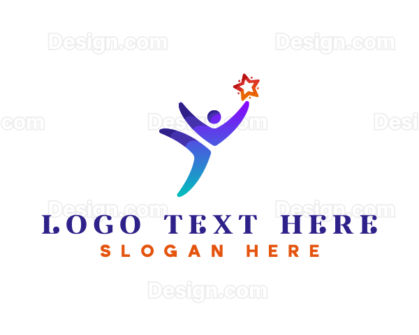 Human Star Success Logo