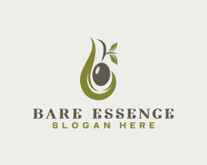 Olive Oil Leaf logo design