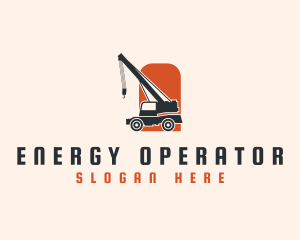 Construction Tower Crane logo design