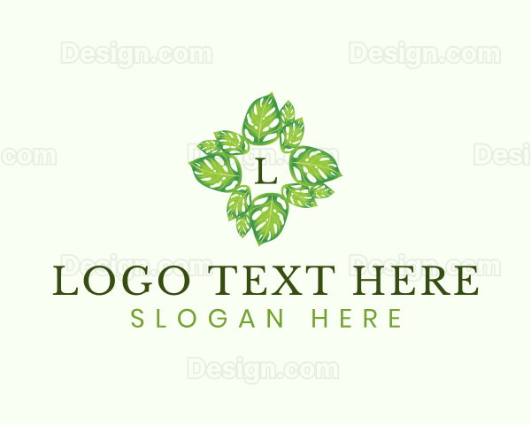 Botanical Plant Wellness Logo