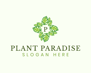 Botanical Plant Wellness  logo design